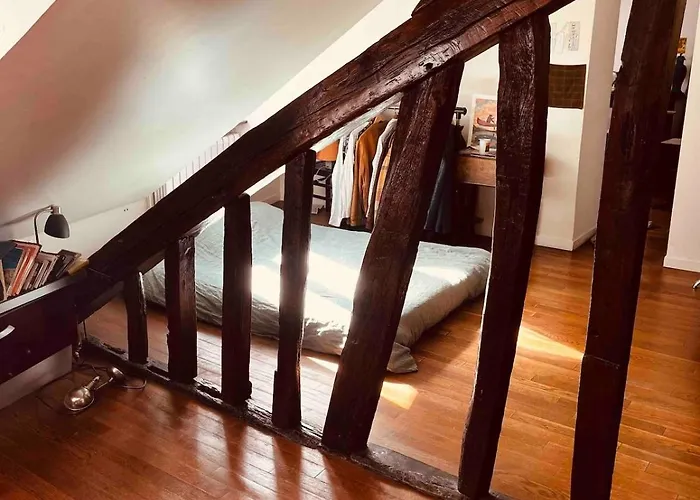 Parisian Flat Under The Roofs דירה פריז